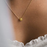Freya Fehu Rune Mini Pendant Necklace