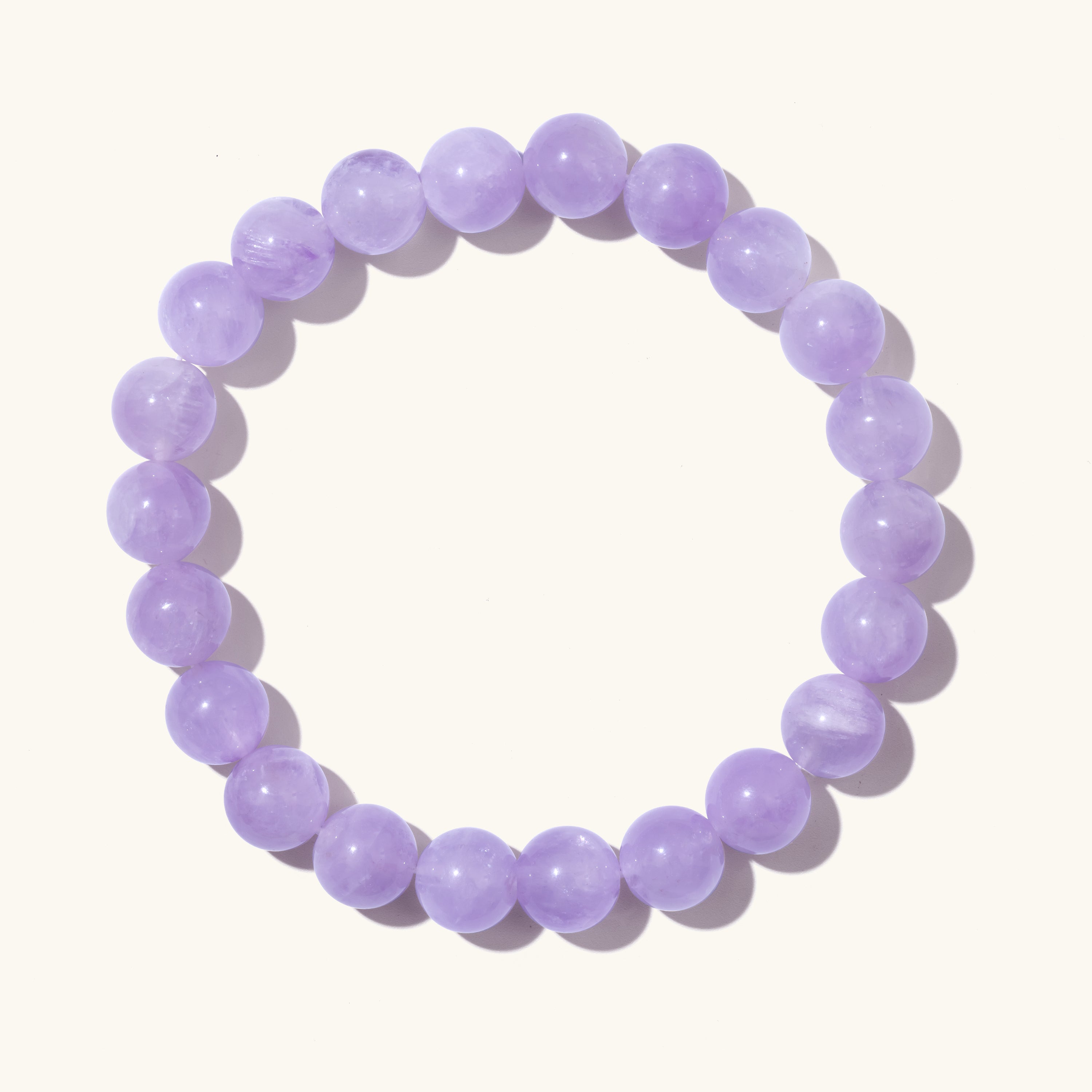 Gemstone Charm Bracelet - Lavender Amethyst