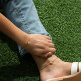 Save 15% - Pentacle Anklet and Bracelet Set