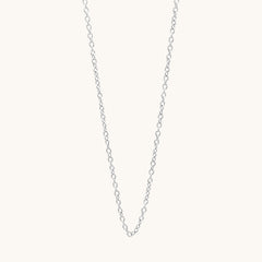 Moonthread Cable Chain Charm Necklace