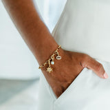 Charm Bracelet - Oval Link