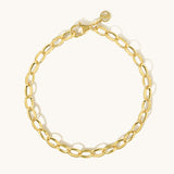 Charm Bracelet - Oval Link