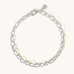 Charm Bracelet - Oval Link