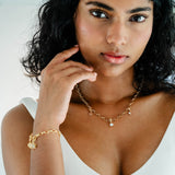 Charm Necklace - Oval Link