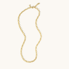 Charm Necklace - Oval Link