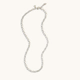 Charm Necklace - Oval Link