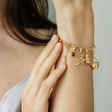 Charm Bracelet - Oval Link