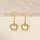 Cauldron Huggie Earrings