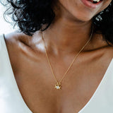 Triple Goddess Moonstone Toggle Necklace