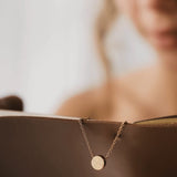 Hecate's Wheel Mini Pendant Necklace