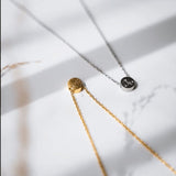 Hecate's Wheel Mini Pendant Necklace