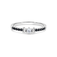 Triple Goddess Gemstone Ring