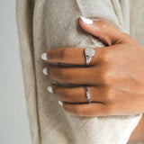 Triple Goddess Gemstone Ring