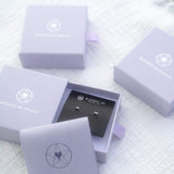 Triple Goddess Mini Stud Earrings