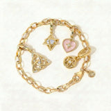 Circle of Protection Charm Bracelet Stack