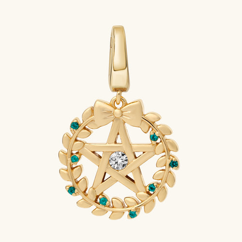 Yule Wreath Charm