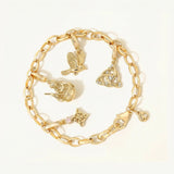 Celtic Priestess Charm Bracelet Stack