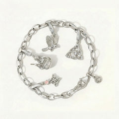 Celtic Priestess Charm Bracelet Stack