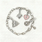 Circle of Protection Charm Bracelet Stack