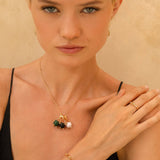 Cauldron Charm - Forest Green Enamel