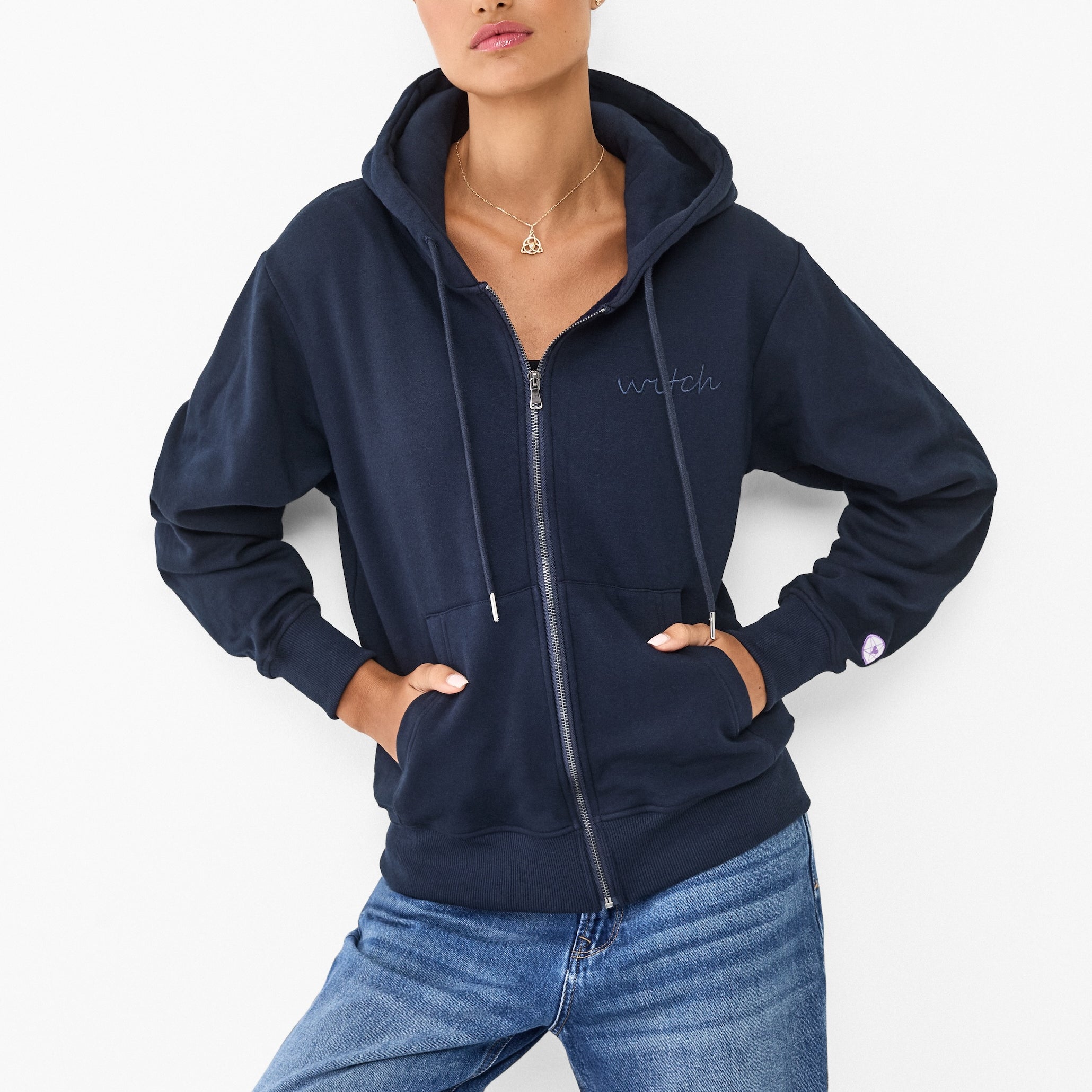 Pre Order: Witch Hoodie - Zippered (Ships from mid October 2025)