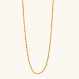 Ball Chain Charm Necklace
