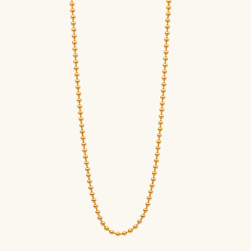 Ball Chain Charm Necklace