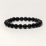 Gemstone Charm Bracelet - Black Tourmaline