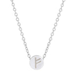 Freya Fehu Rune Mini Pendant Necklace