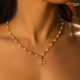 Charm Necklace - Pearl