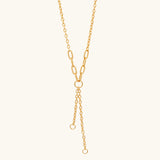 Lariat Charm Necklace