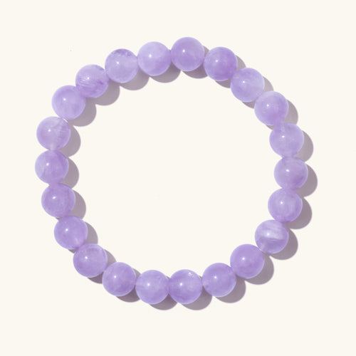 Gemstone Charm Bracelet - Lavender Amethyst