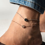 Save 15% - Hecate's Wheel Anklet and Bracelet Set