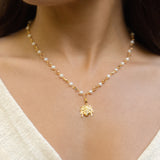 Charm Necklace - Pearl