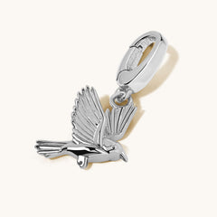 Flying Raven Charm