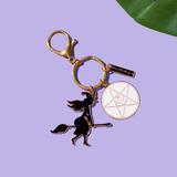 Season of the Witch Enamel Keychain