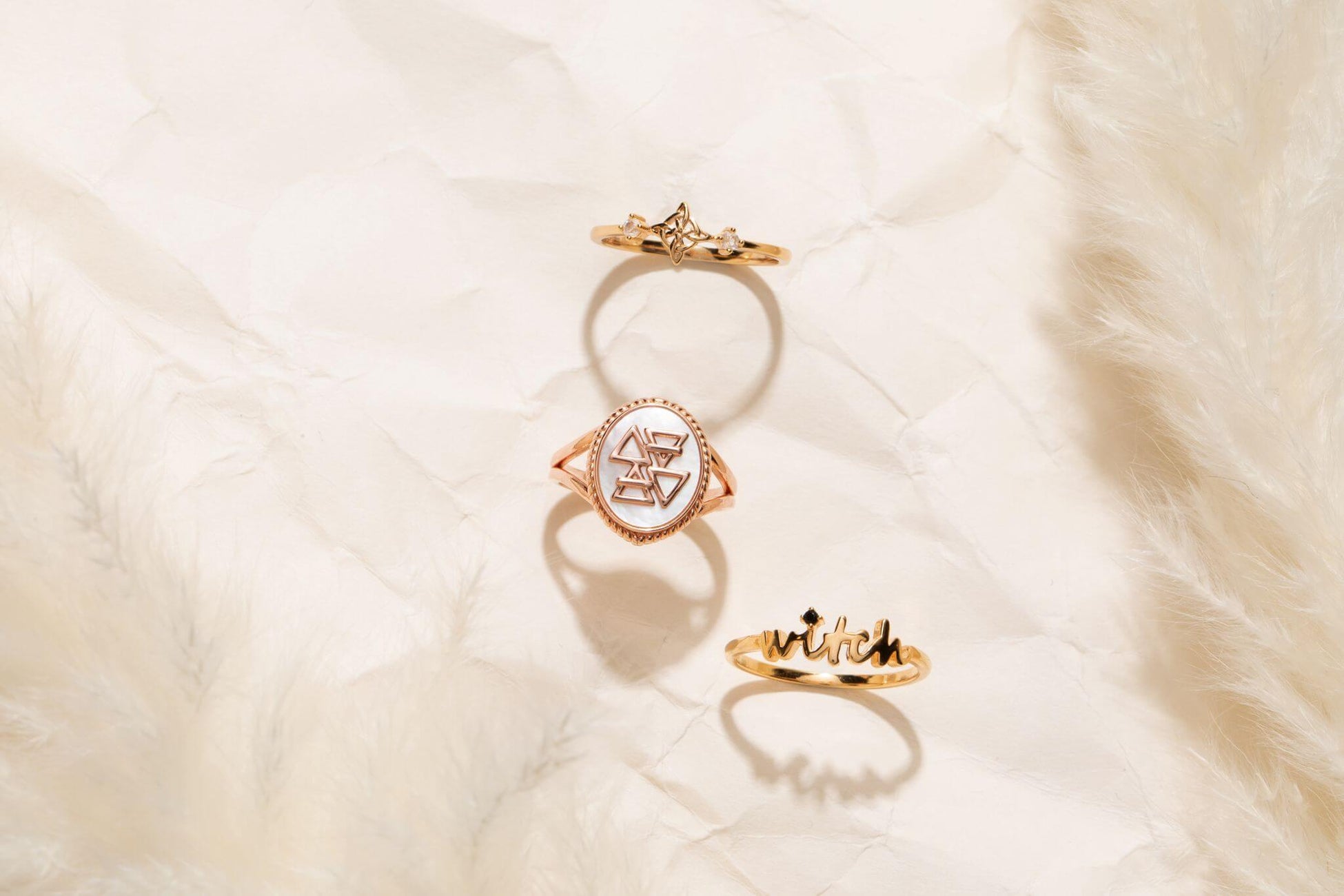 Witch's Knot Moonstone Ring – Blessed Be Magick