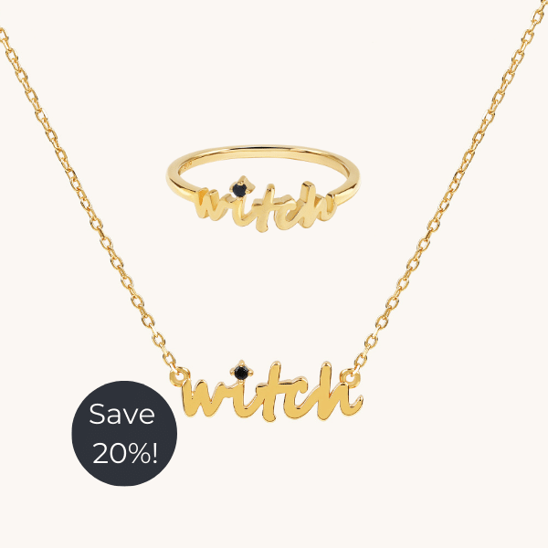 Witch Ring & Necklace Set - Save 20%