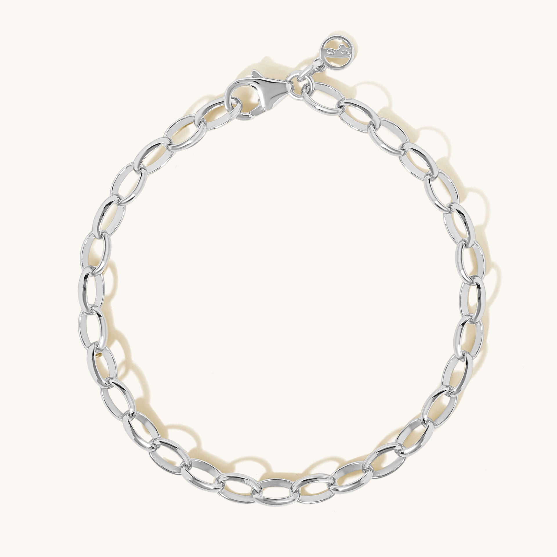 Charm Bracelet - Oval Link
