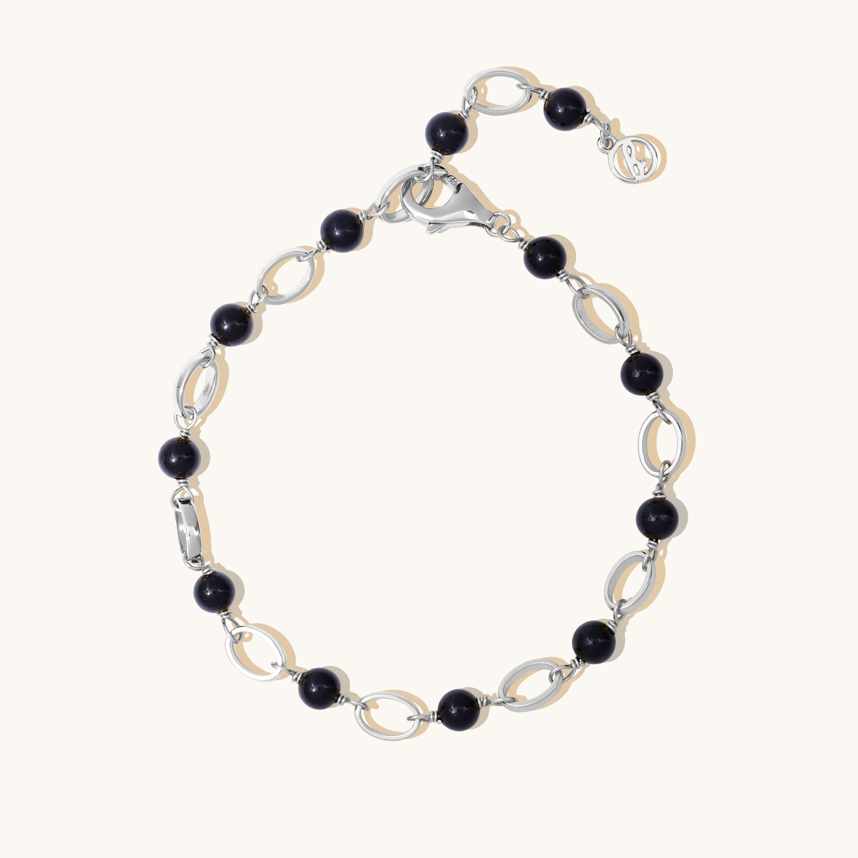 Charm Bracelet - Black Tourmaline
