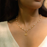 Charm Necklace - Pearl