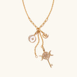 Lariat Charm Necklace