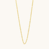 Moonthread Cable Chain Charm Necklace