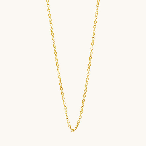 Moonthread Cable Chain Charm Necklace