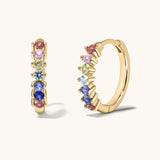 Chakra Huggie Reversible Earrings