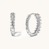 Chakra Huggie Reversible Earrings