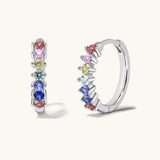 Chakra Huggie Reversible Earrings