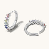 Chakra Huggie Reversible Earrings