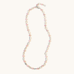 Charm Necklace - Rose Quartz