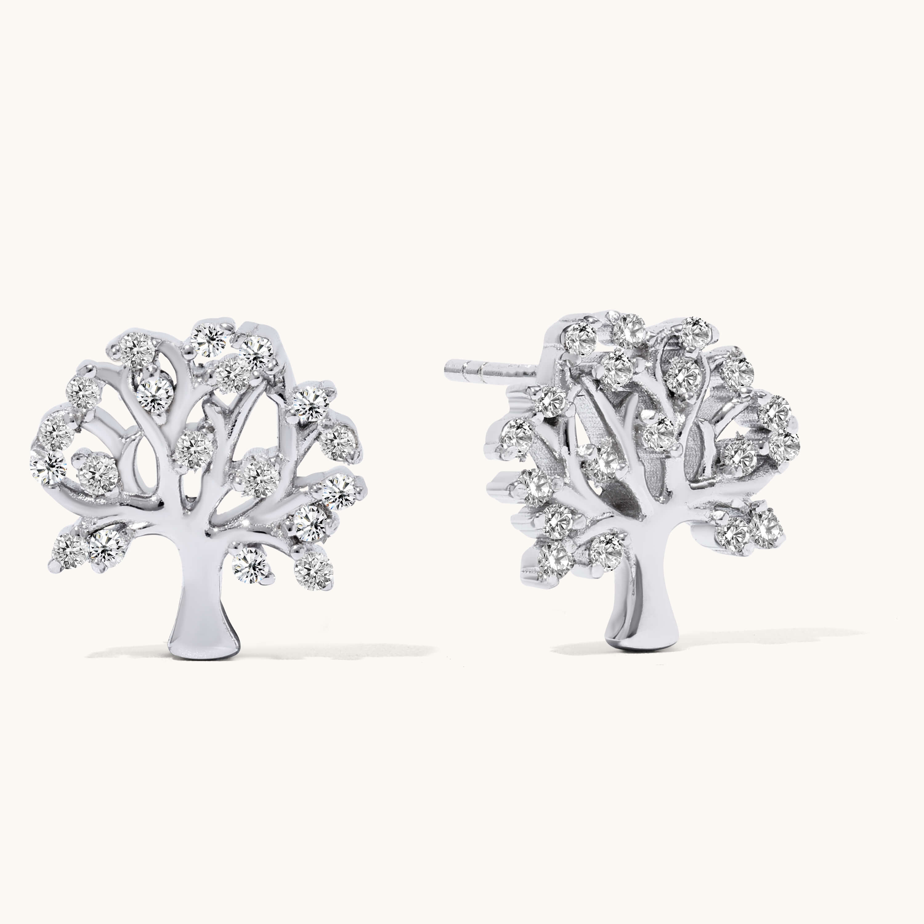 Tree of Life Stud Earrings